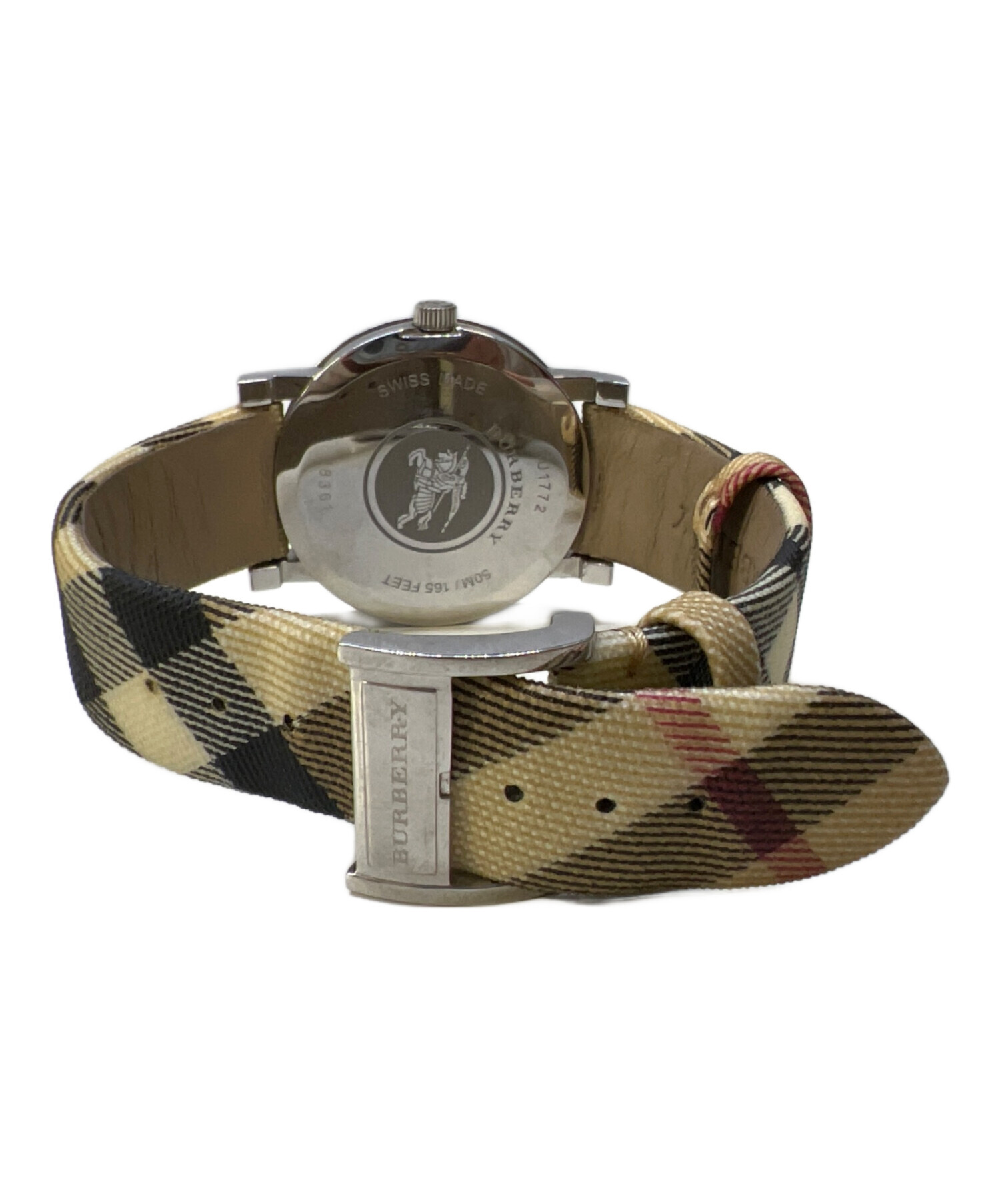 中古・古着通販】BURBERRY (バーバリー) 腕時計 ブラック｜ブランド