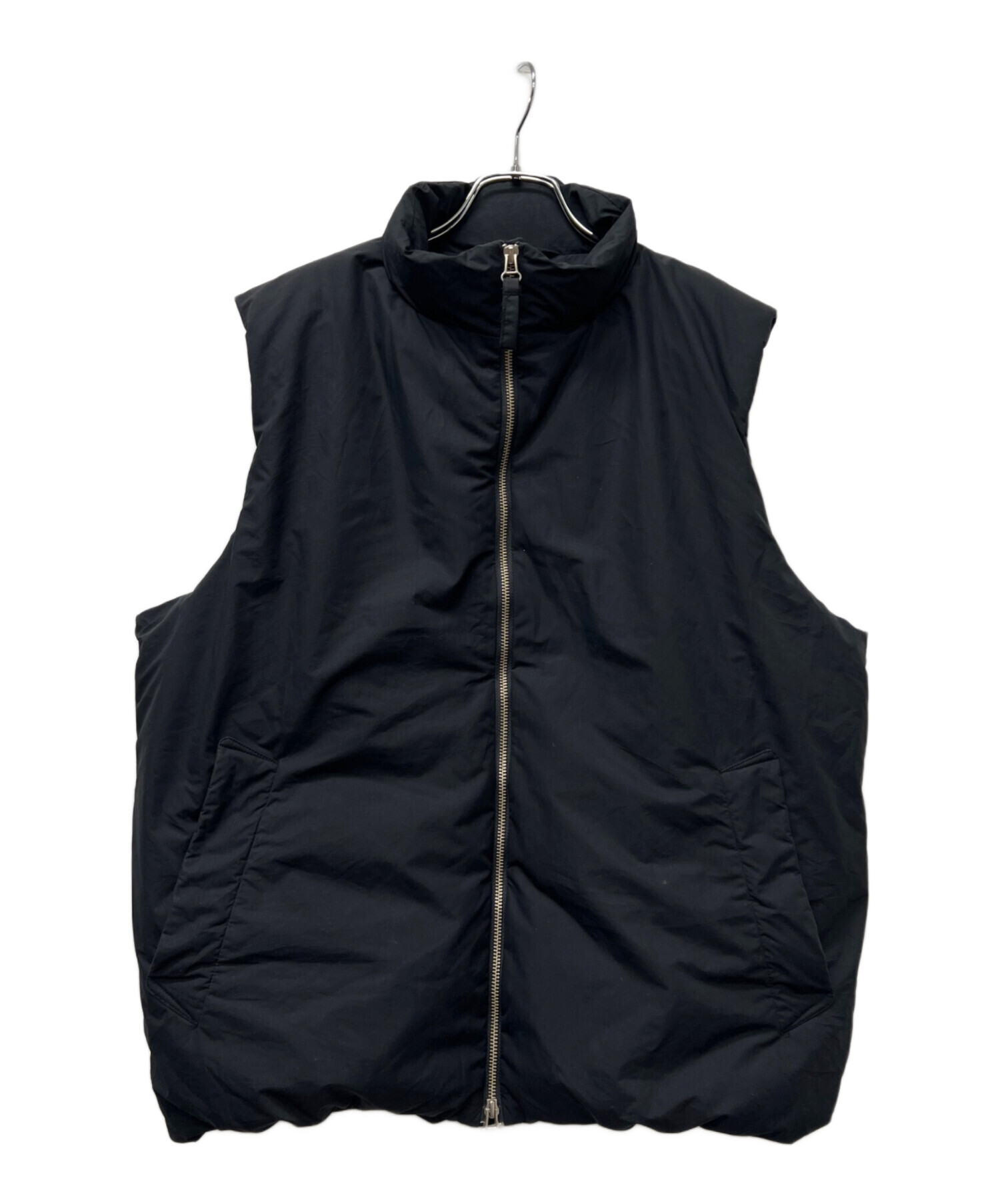 中古・古着通販】ORCIVAL (オーシバル) ダウンベスト ブラック サイズ