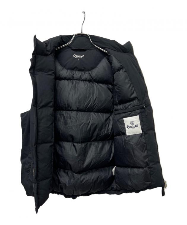 オーシバル　ダウンベスト 中古・古着通販】ORCIVAL (オーシバル) ダウンベスト ブラック サイズ