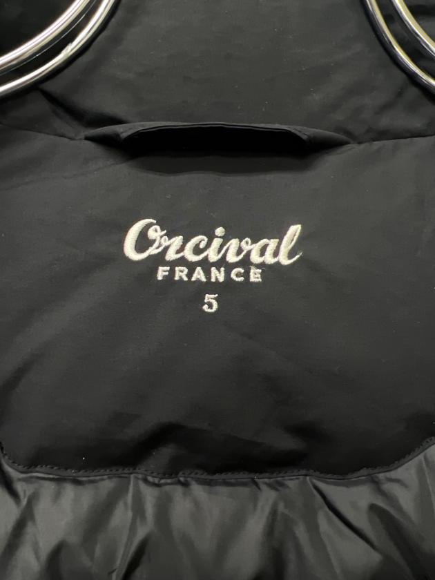 中古・古着通販】ORCIVAL (オーシバル) ダウンベスト ブラック サイズ