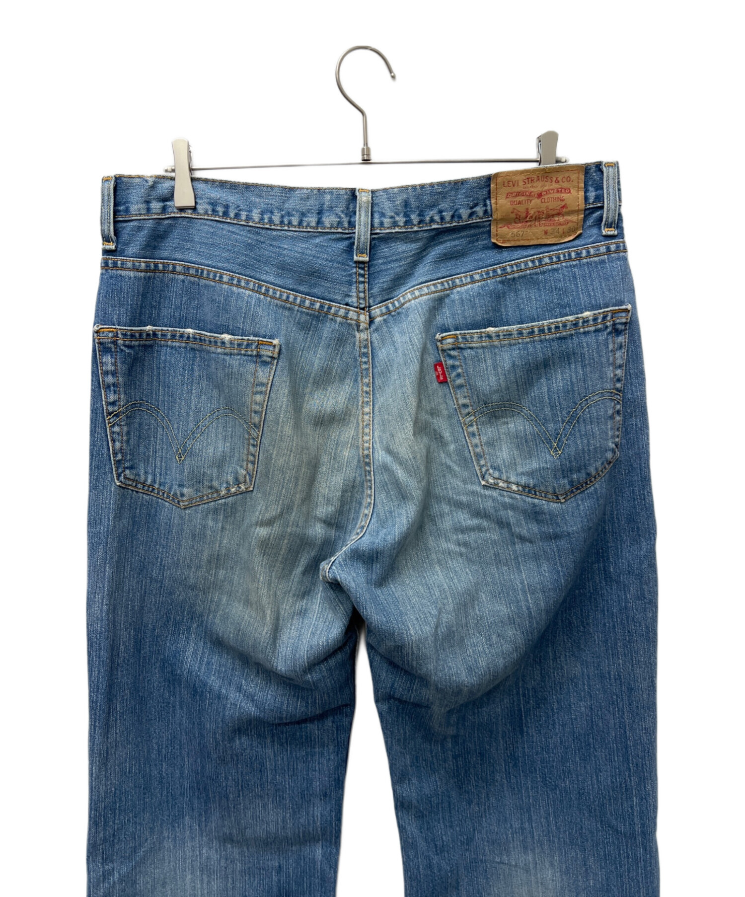 中古・古着通販】LEVI'S (リーバイス) LEVI'S 567 ブルー サイズ:34