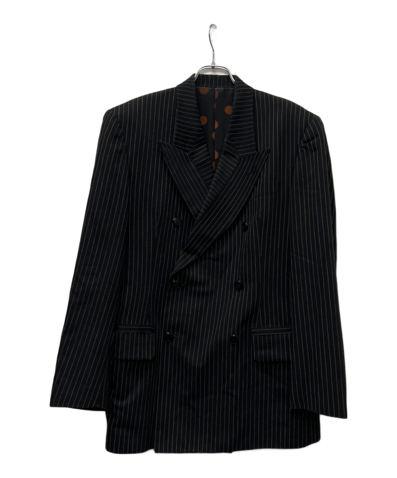 l*l様 ジャンポールゴルチェのネイビー・レッドストライプ ダブルブレストジャケ Supreme®/Jean Paul Gaultier® Pinstripe Double Breasted Blazer