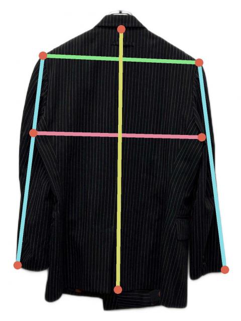 JEAN PAUL GAULTIER 裾変形 ダブル テーラードジャケット 中古・古着通販】Jean Paul GAULTIER (ジャンポールゴルチェ) ダブル