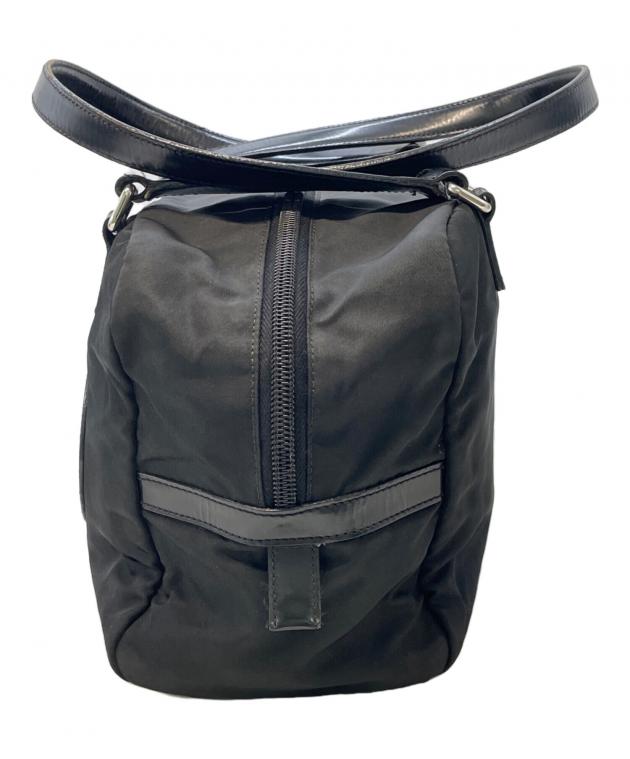 中古・古着通販】PRADA (プラダ) ミニボストンバッグ ブラック