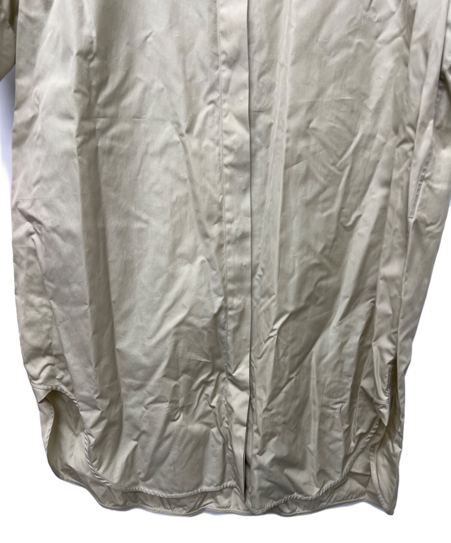 中古・古着通販】LORO PIANA (ロロピアーナ) 半袖ロングシャツ 