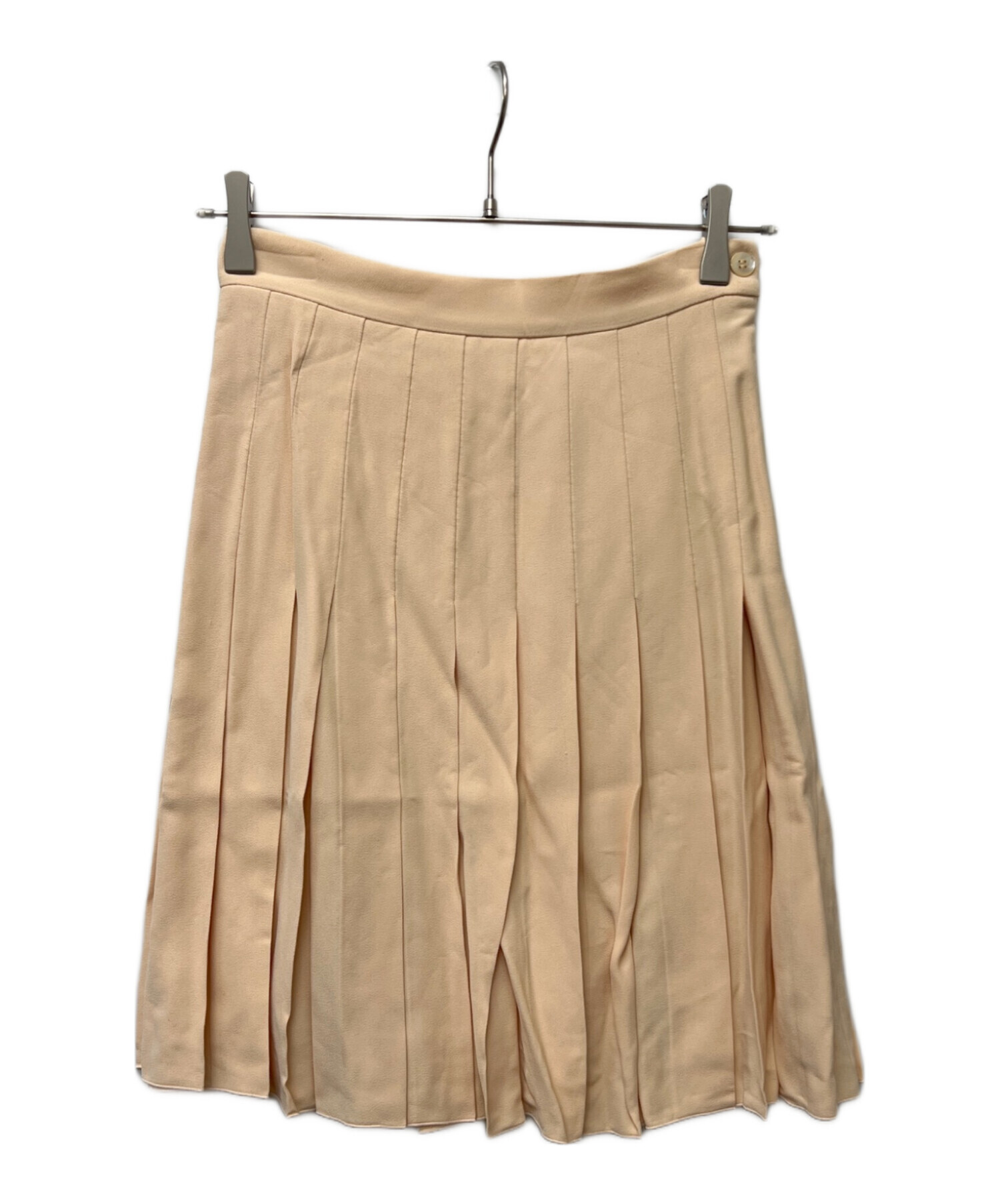 中古・古着通販】VALENTINO (ヴァレンティノ) ミディスカート ベージュ