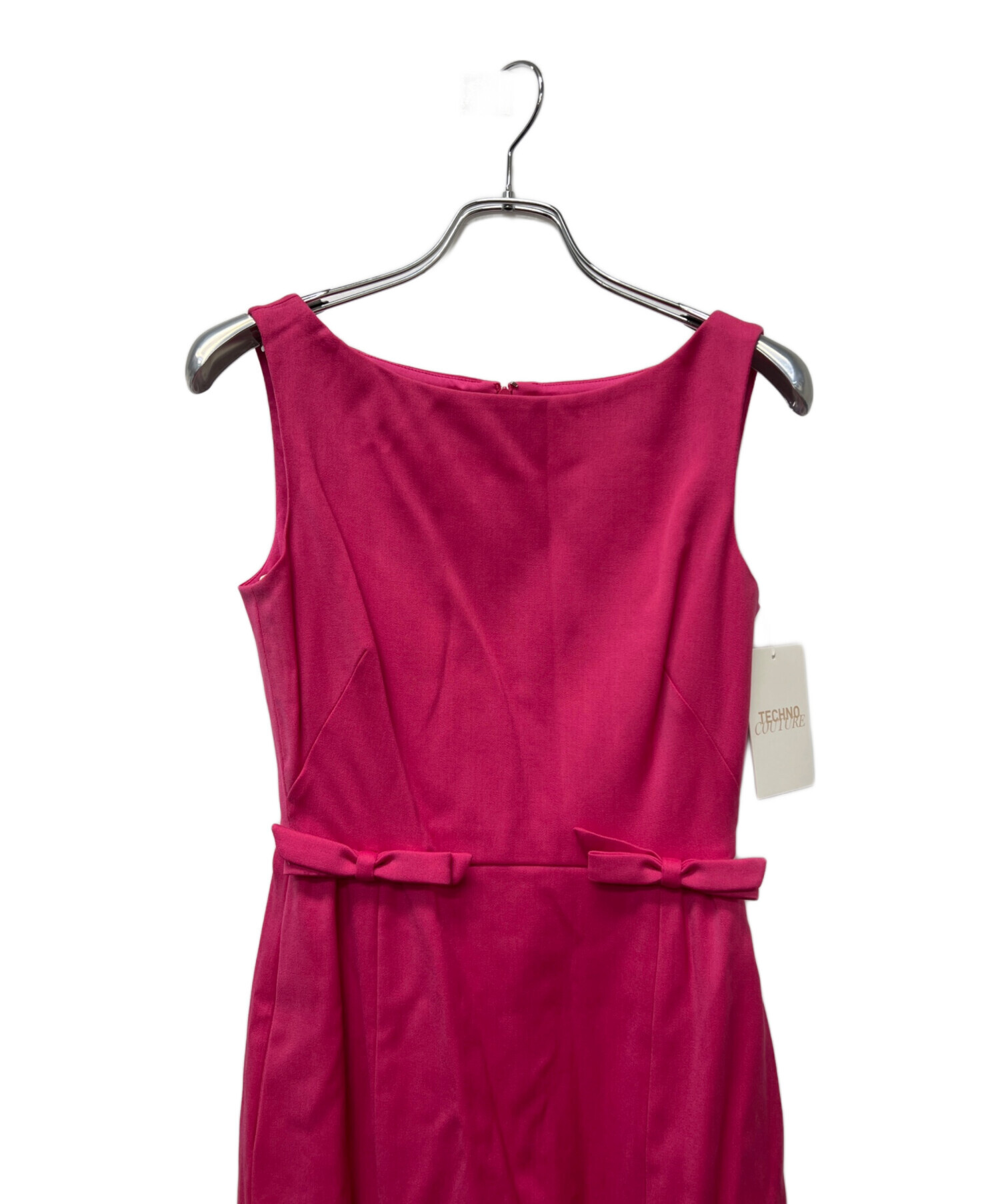 RED VALENTINO ノースリーブワンピース ワインレッド 中古・古着通販】VALENTINO (ヴァレンティノ) ノースリーブ