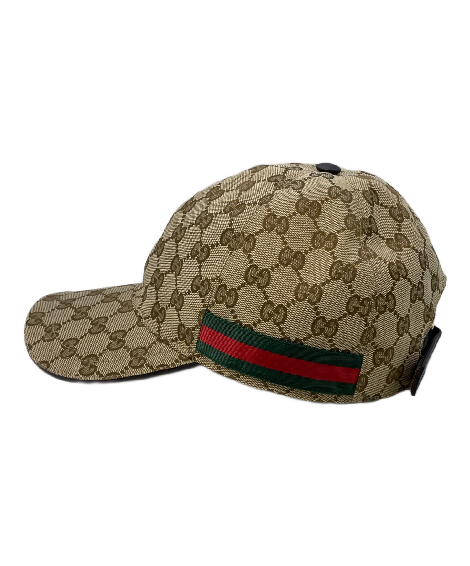 中古・古着通販】GUCCI (グッチ) ベースボールキャップ ベージュ 