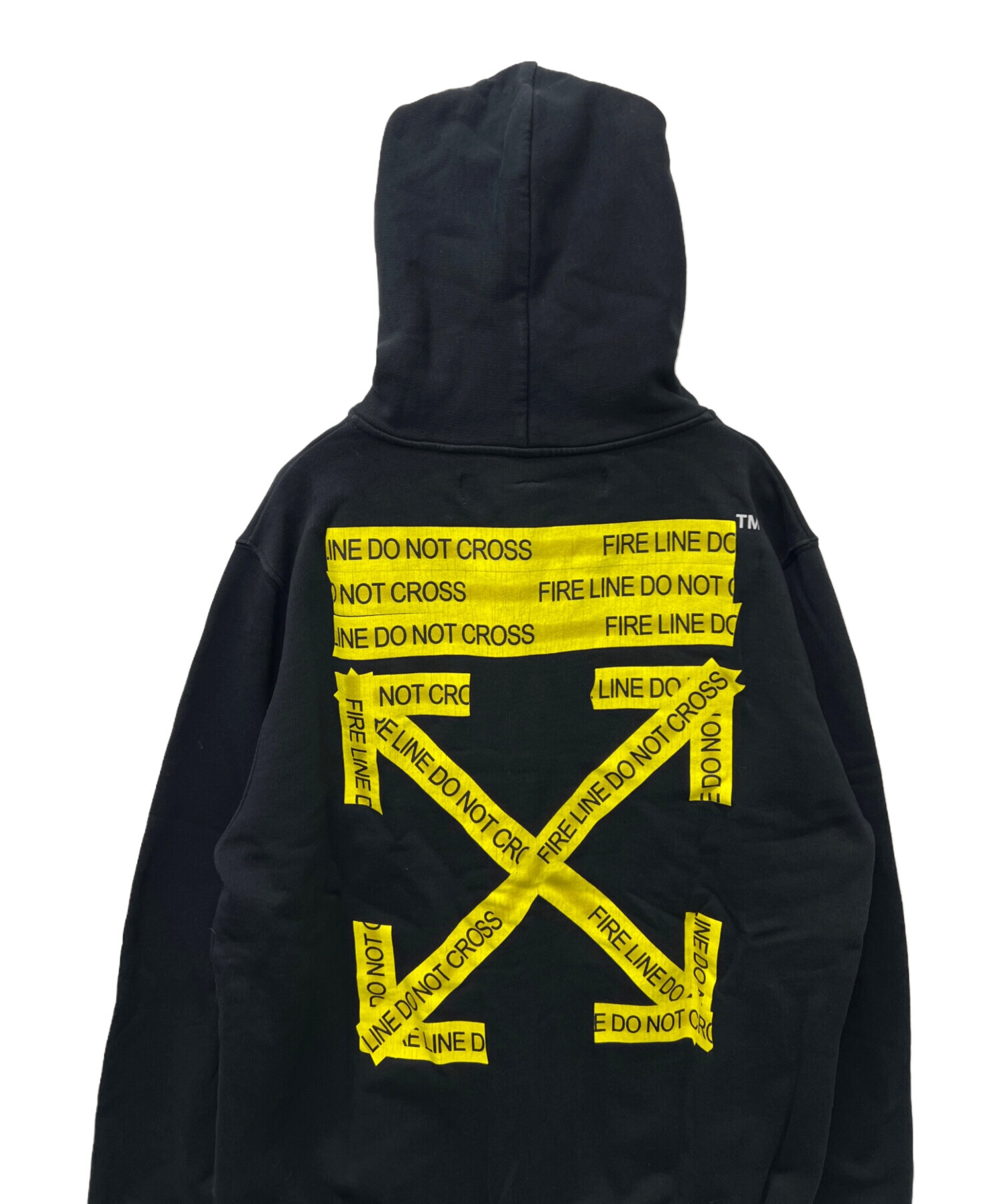 中古・古着通販】OFFWHITE (オフホワイト) ファイヤーテープスウェット 