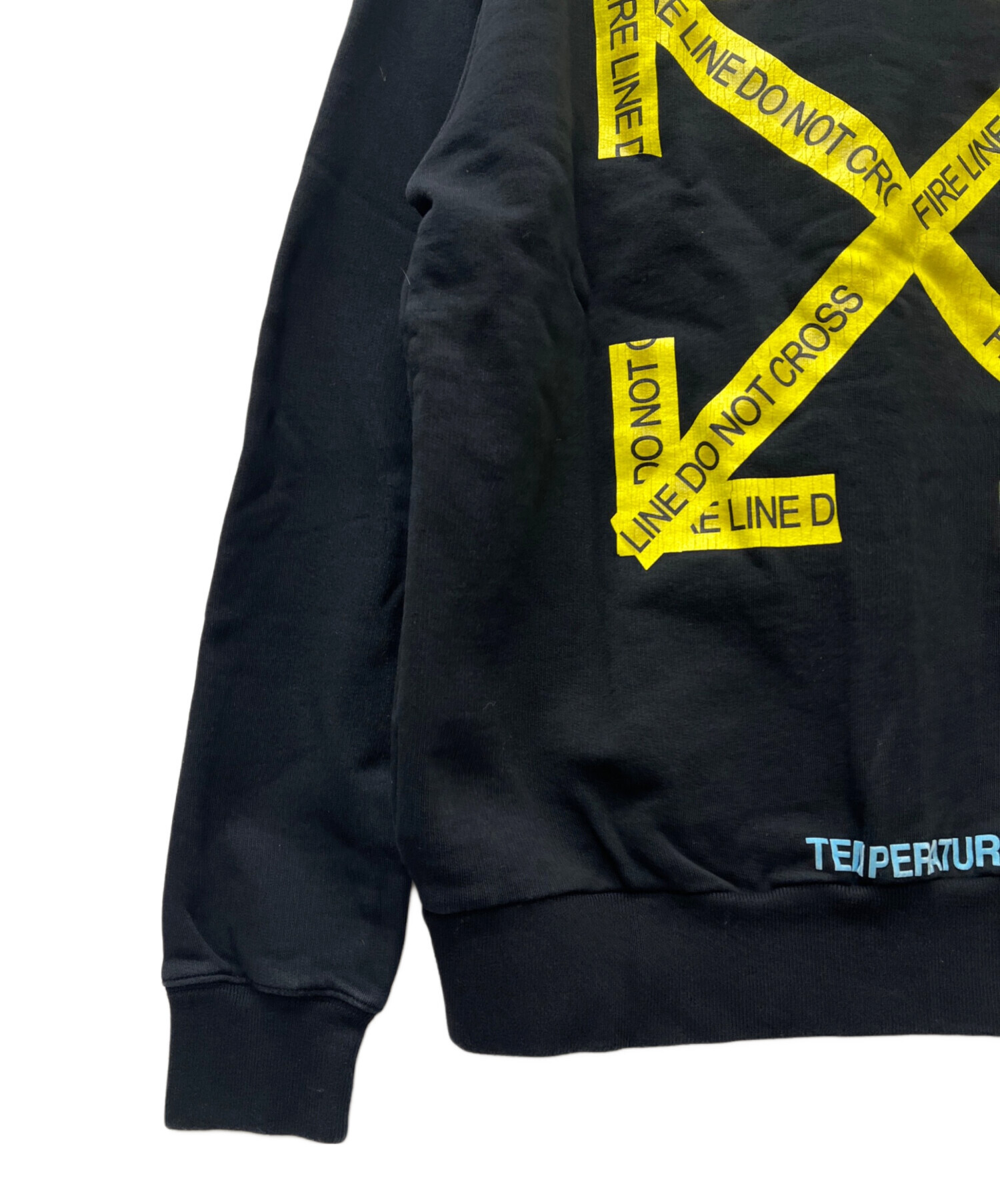 中古・古着通販】OFFWHITE (オフホワイト) ファイヤーテープスウェット 