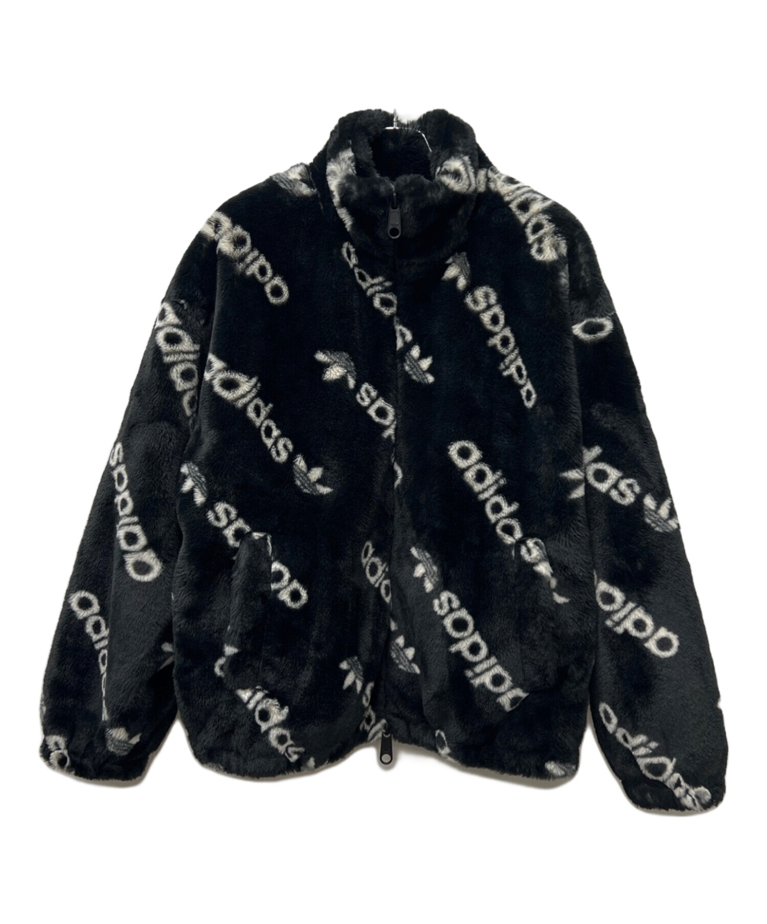 中古・古着通販】adidas (アディダス) トーナル総柄プリント ファー