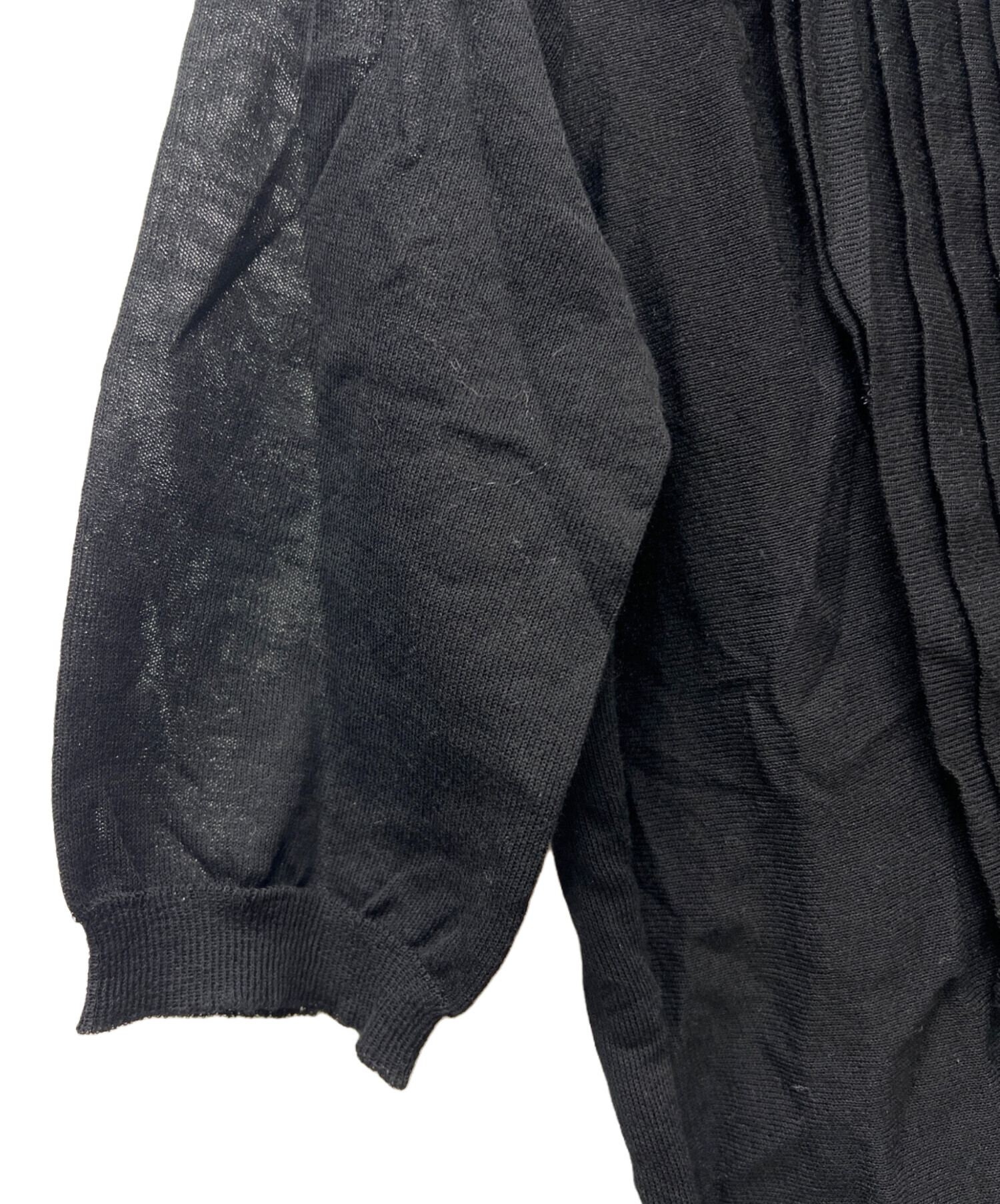 中古・古着通販】VALENTINO (ヴァレンティノ) 薄手ニット ブラック 