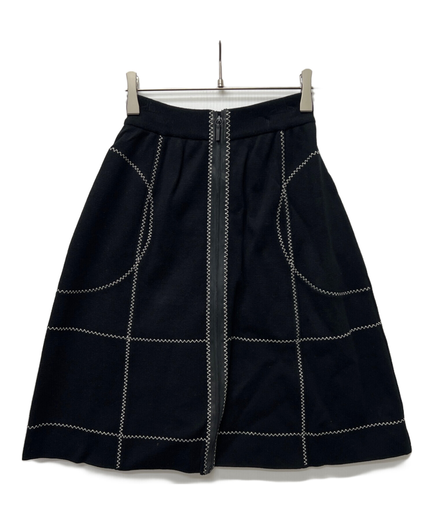中古・古着通販】FENDI (フェンディ) ミディスカート ブラック サイズ