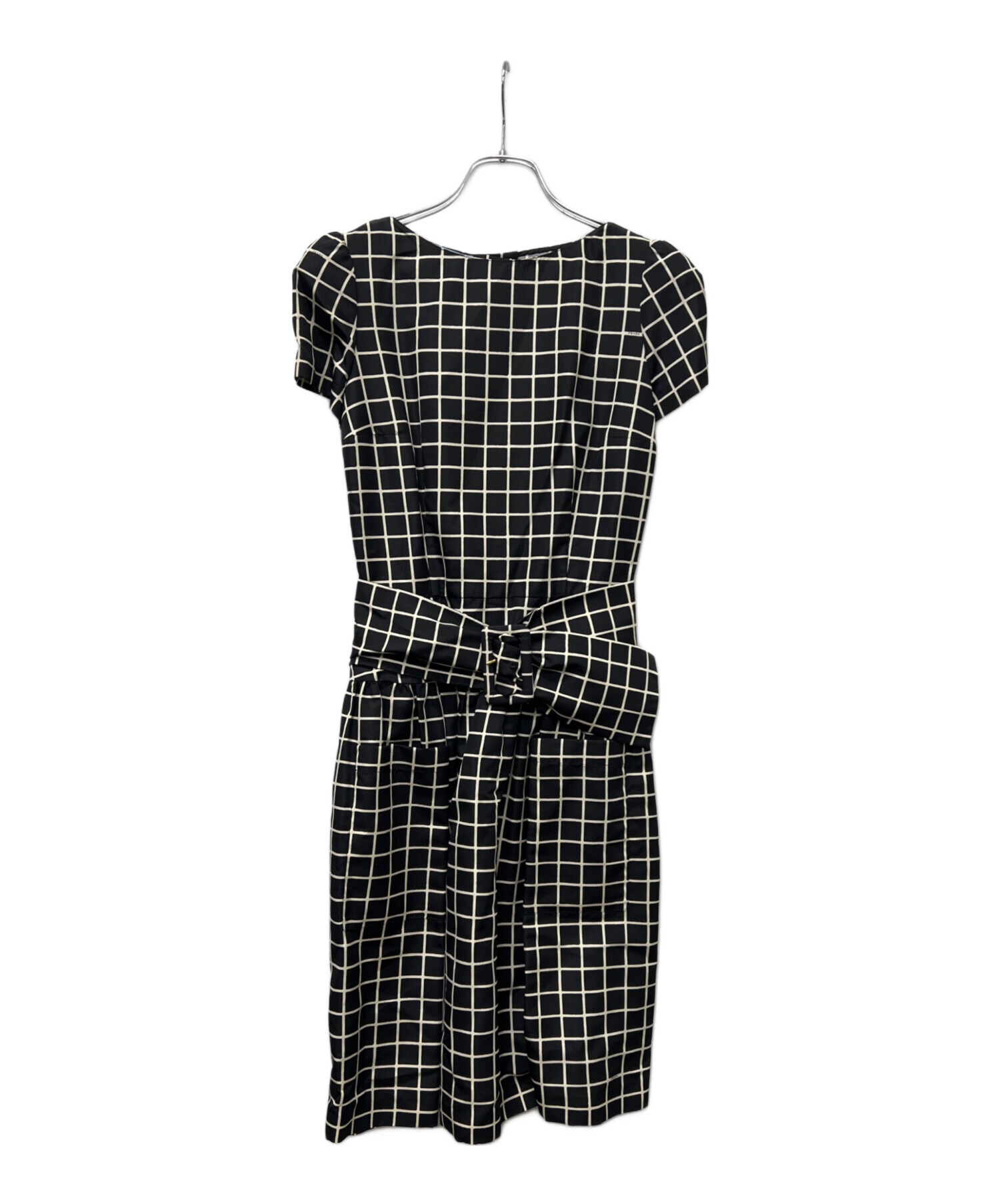 15%値下げ‼️<美品！>プラダPRADA半袖ワンピース 中古・古着通販】PRADA (プラダ) Re-Nylon 半袖ワンピース ブラック