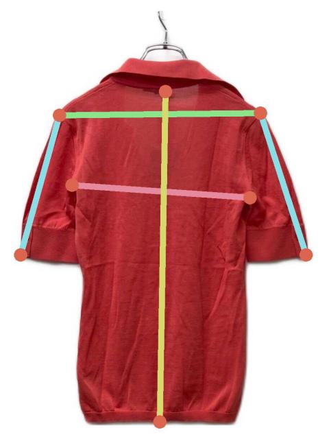 入手困難✨ ロロピアーナ Loro piana ポロシャツ 長袖 レッド 中古・古着通販】LORO PIANA (ロロピアーナ) ポロシャツ レッド サイズ