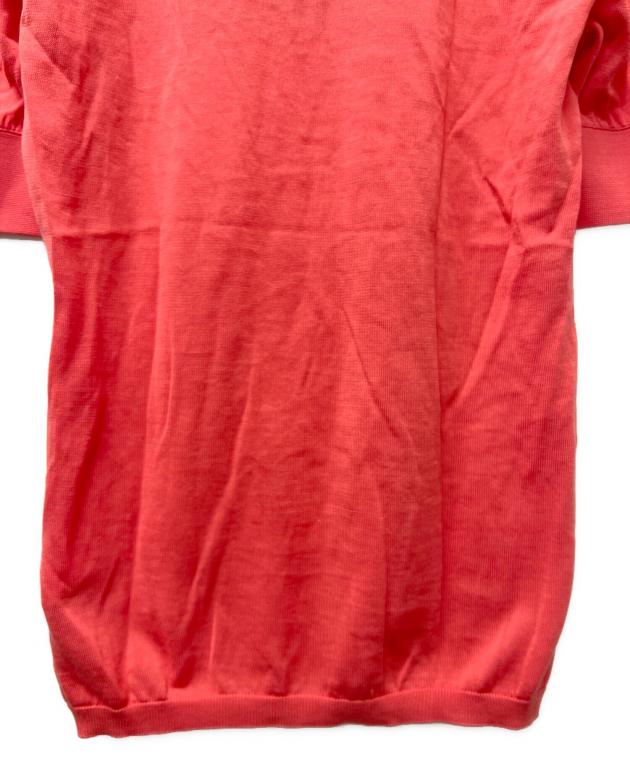 中古・古着通販】LORO PIANA (ロロピアーナ) ポロシャツ レッド サイズ
