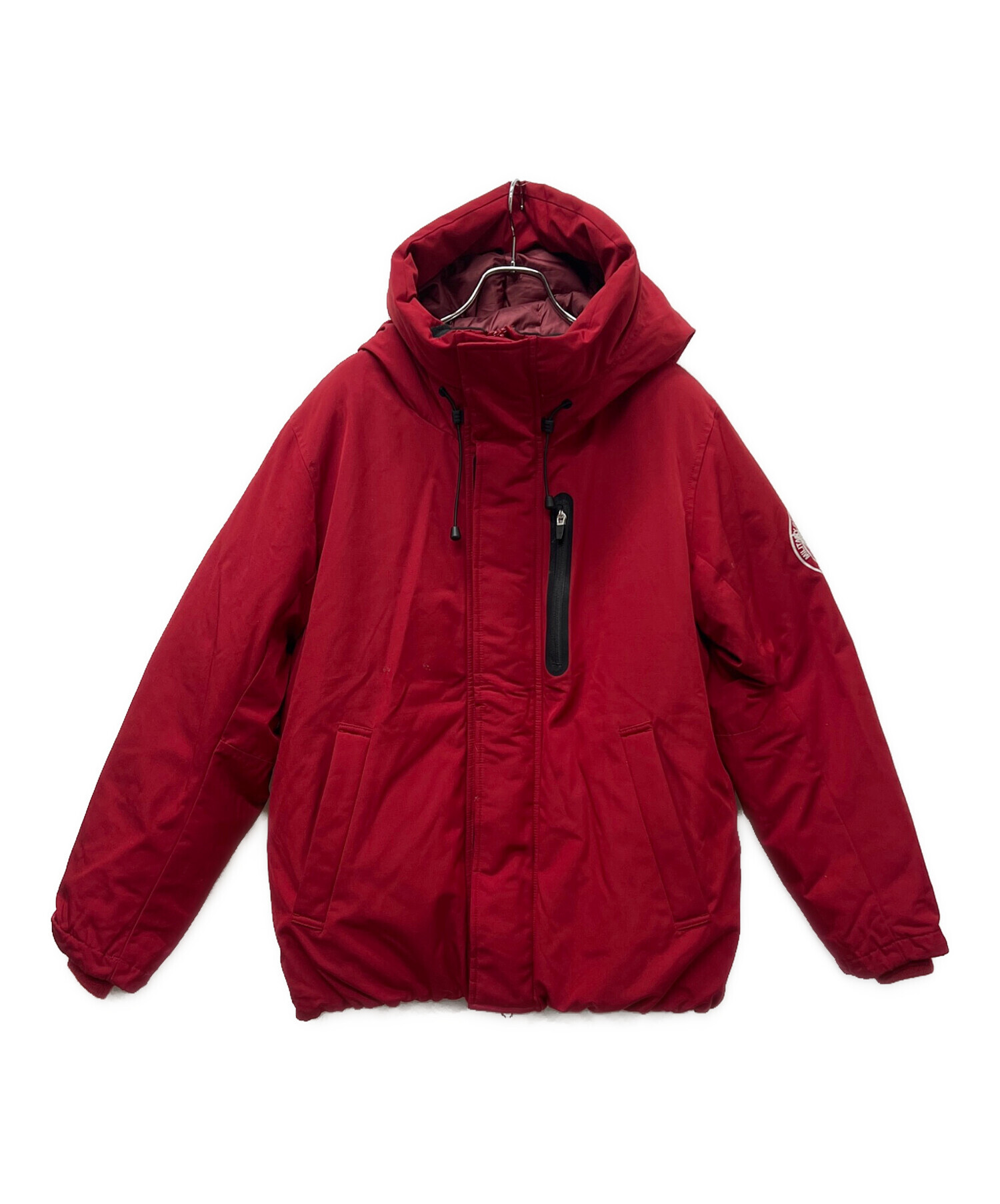 AVIREX USMC ダウンジャケット レッド 中古・古着通販】AVIREX (アヴィレックス) ミリタリーファンクション