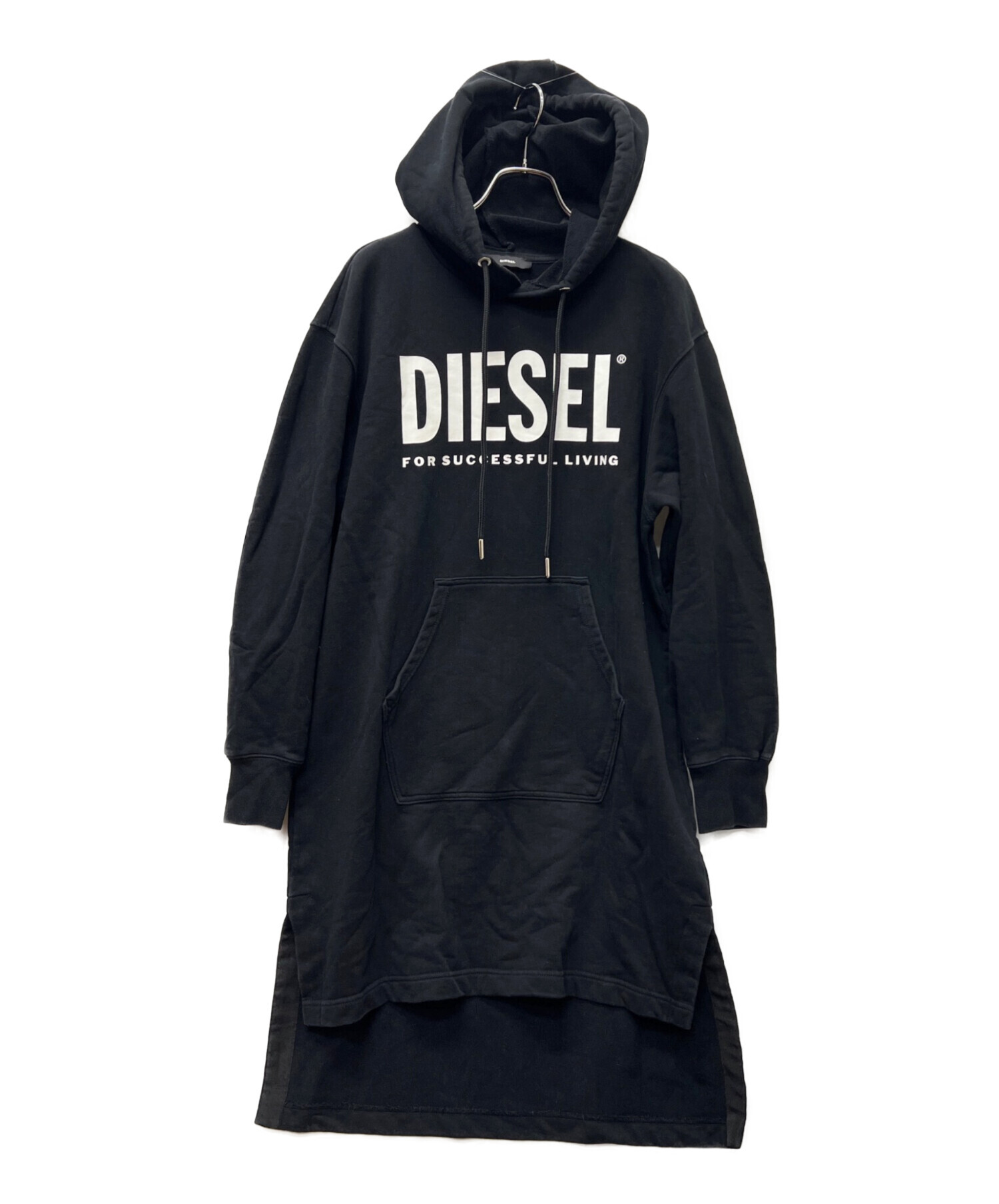 中古・古着通販】DIESEL (ディーゼル) スウェットパーカーワンピース