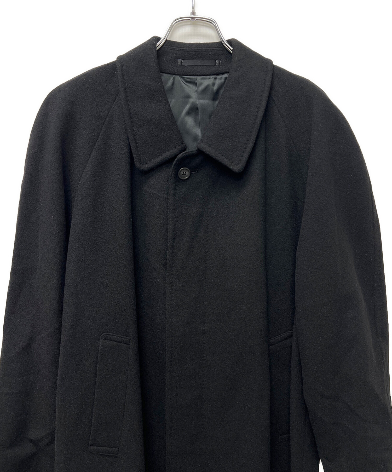 BALENCIAGA バレンシアガ♪カシミア100%コート　A5 中古・古着通販】BALENCIAGA (バレンシアガ) カシミヤ混コート