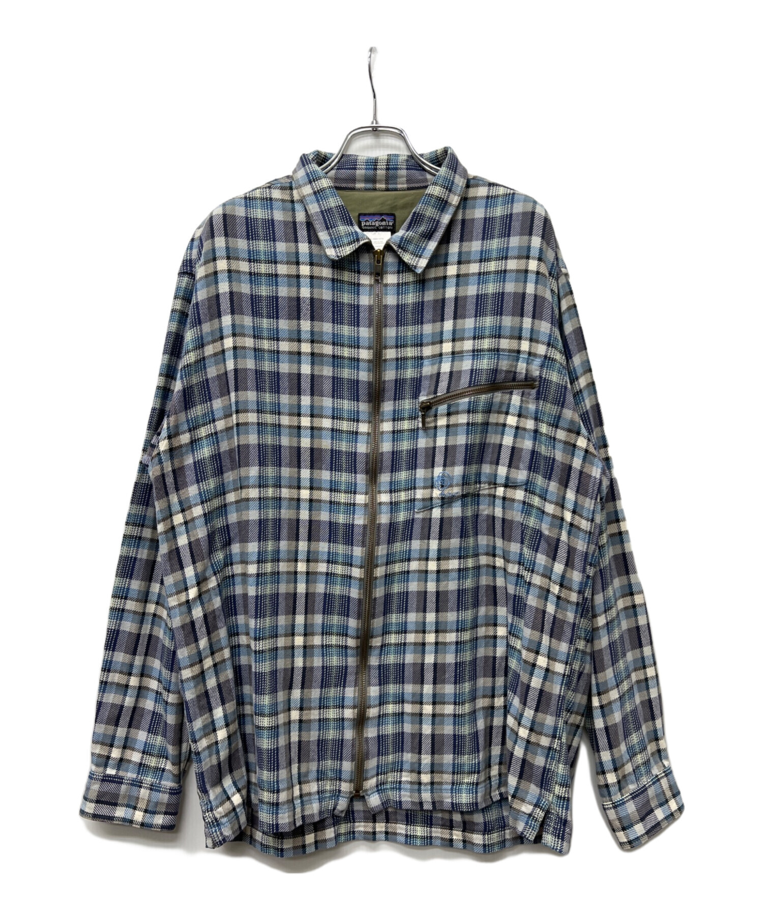 中古・古着通販】Patagonia (パタゴニア) RHYTHM LS SHIRT ブルー
