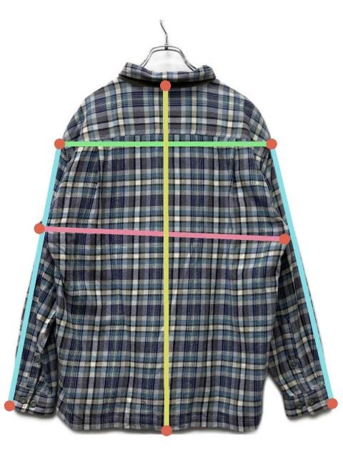 中古・古着通販】Patagonia (パタゴニア) RHYTHM LS SHIRT ブルー