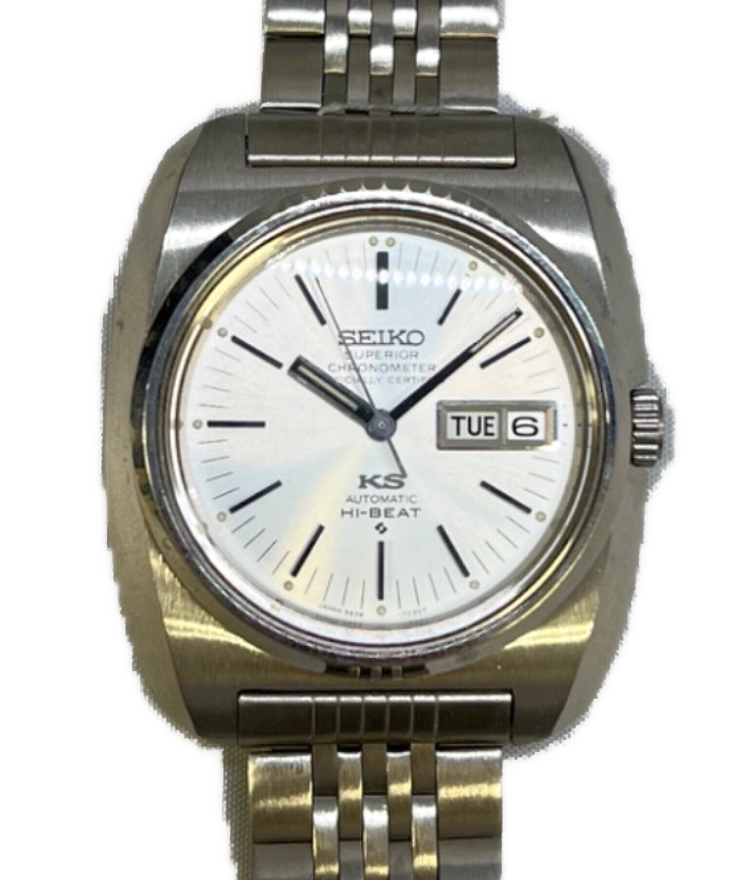 SEIKO KS キングセイコー自動巻き時計 シルバー 中古・古着通販】SEIKO (セイコー) 自動巻き キングセイコー｜ブランド