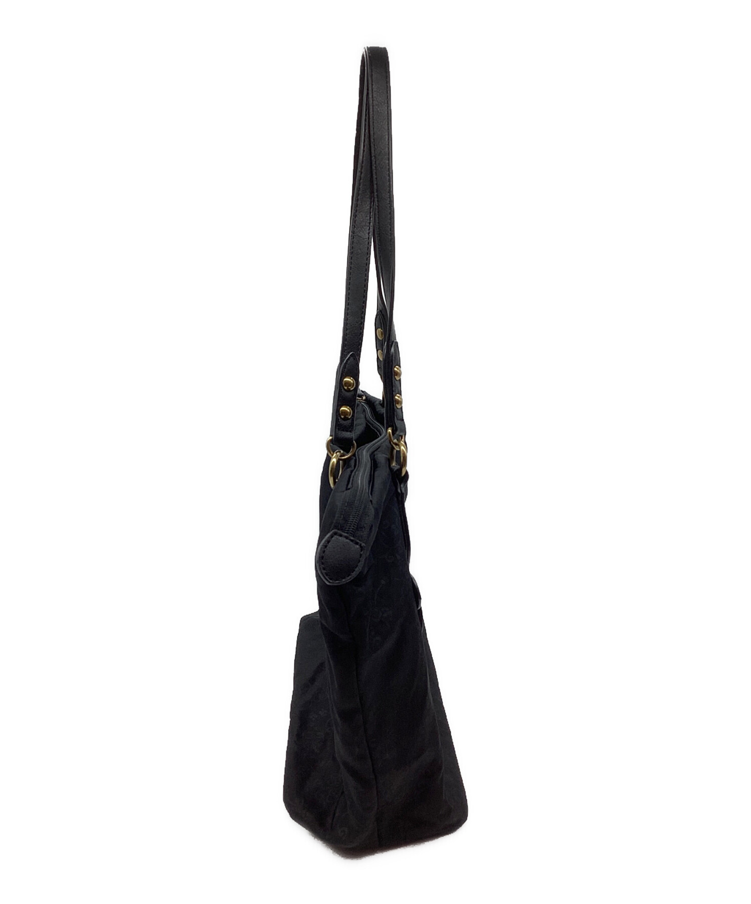 中古・古着通販】ANNA SUI (アナスイ) トートバッグ ブラック