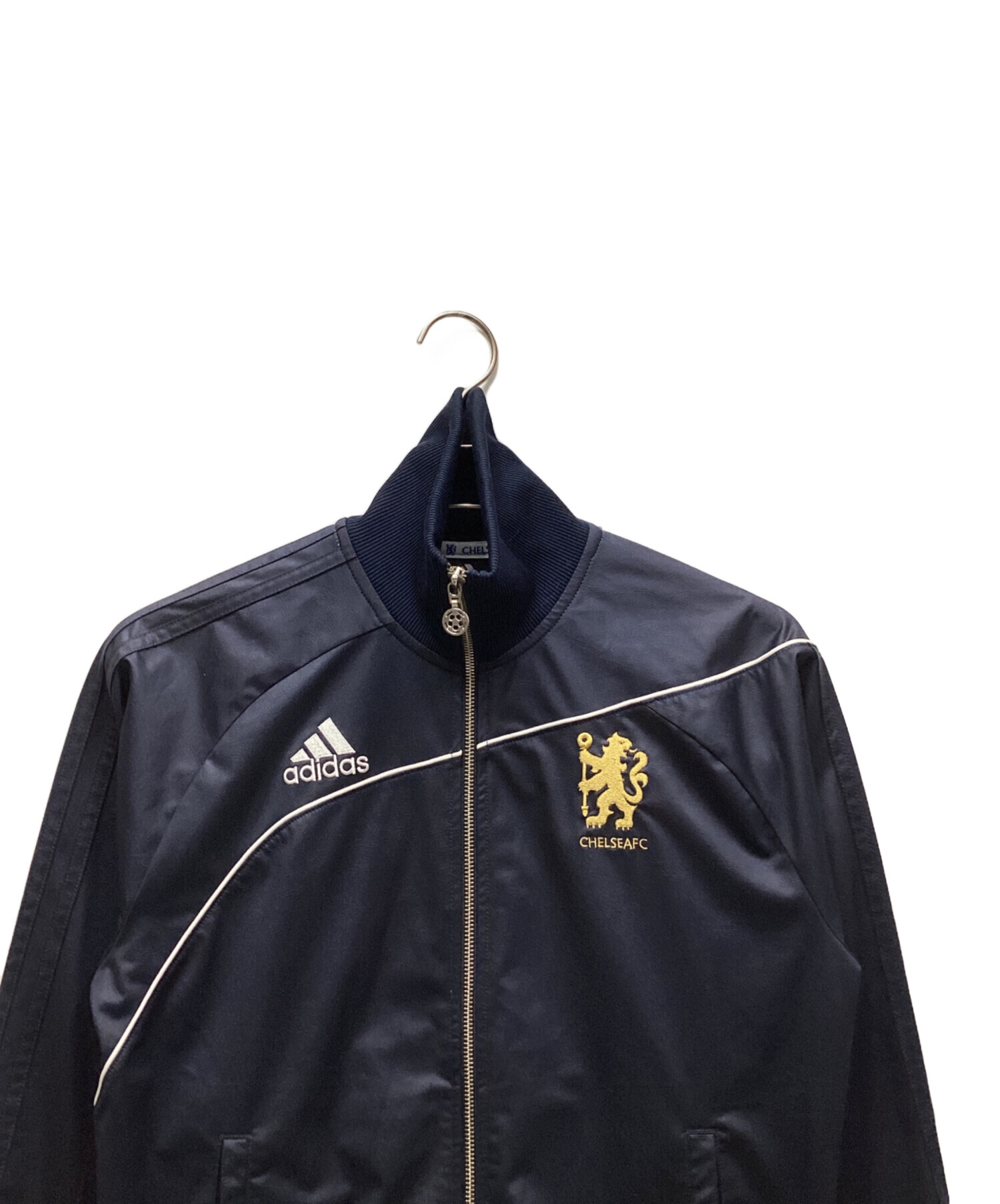 中古・古着通販】adidas (アディダス) トラックジャケット ネイビー