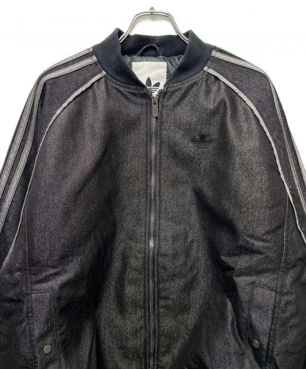 中古・古着通販】adidas (アディダス) デニムジャケット グレー サイズ
