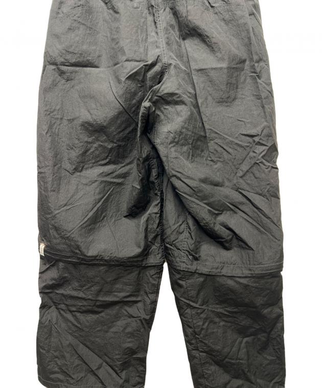 中古・古着通販】adidas (アディダス) ナイロンパンツ ブラック サイズ