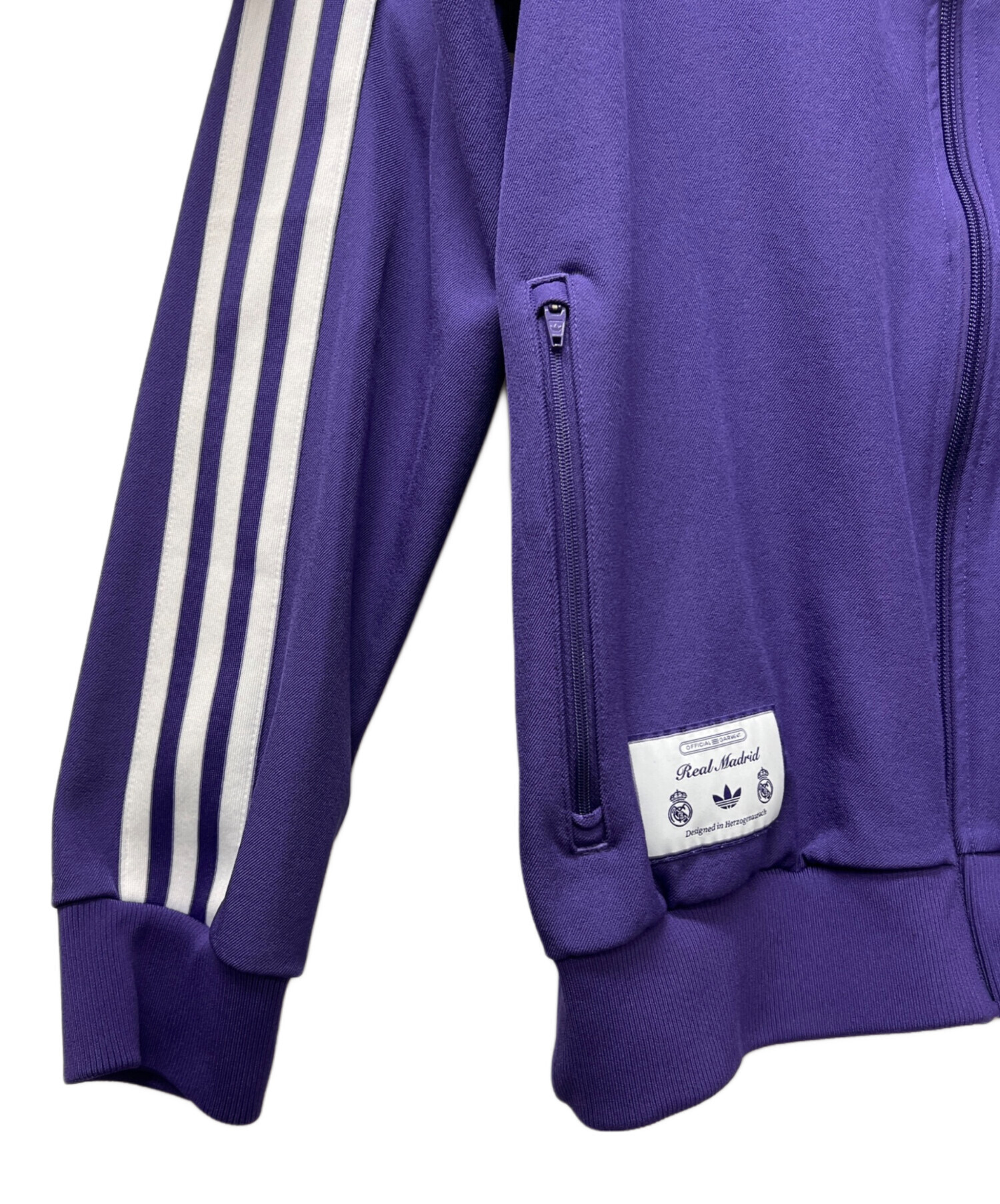 中古・古着通販】adidas (アディダス) トラックジャケット パープル