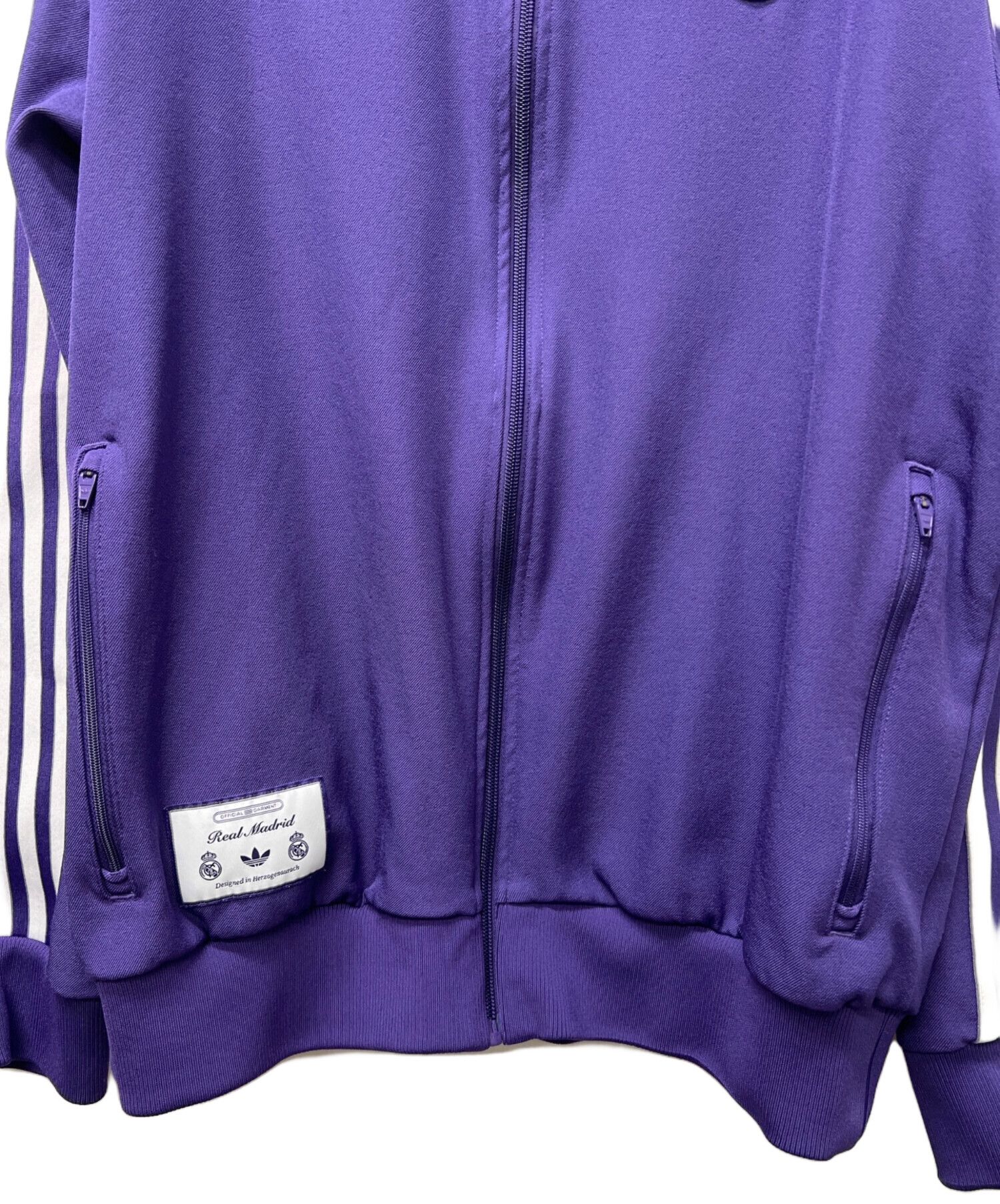 中古・古着通販】adidas (アディダス) トラックジャケット パープル