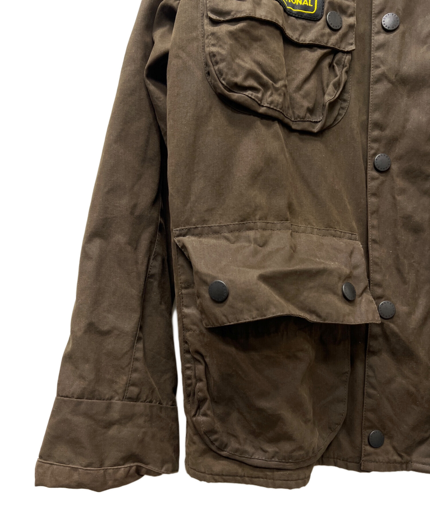 Barbour インターナショナル 36インチ ブラウン Barbour International Jacket Brown C36 Mint バブアー ビンテージ