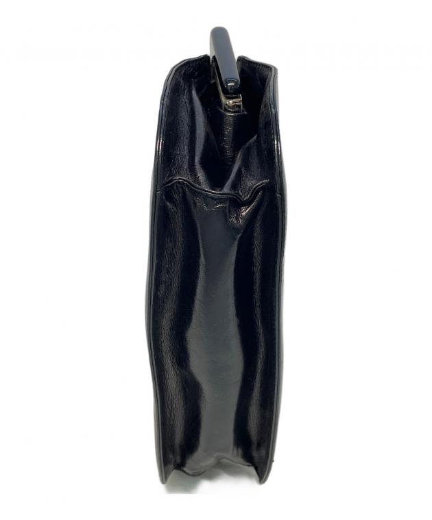 【中古】 新はじめてのフラ 中古・古着通販】PRADA (プラダ) がま口 プラチェーンショルダーバッグ