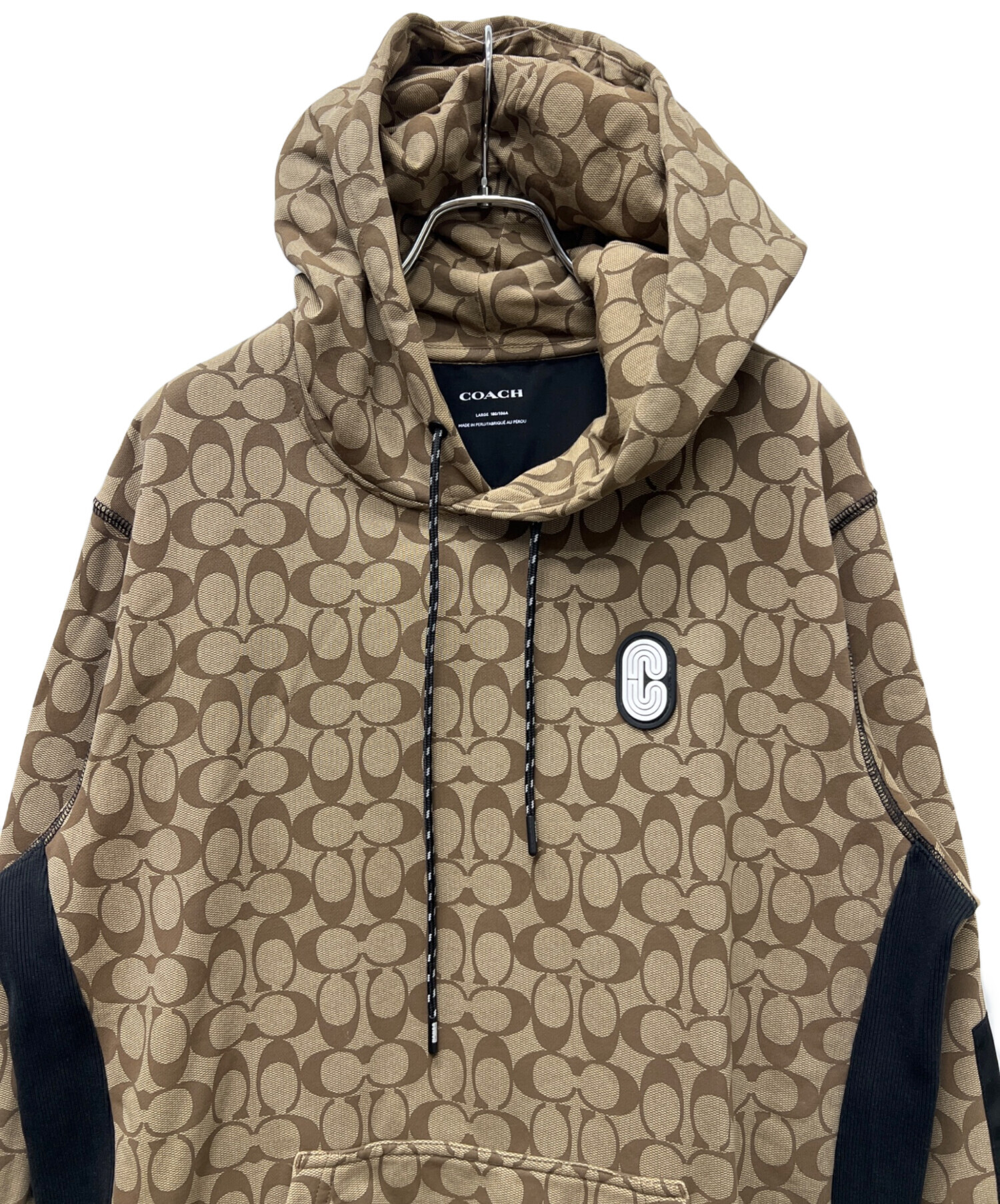 中古・古着通販】COACH (コーチ) シグネチャープルオーバーパーカー