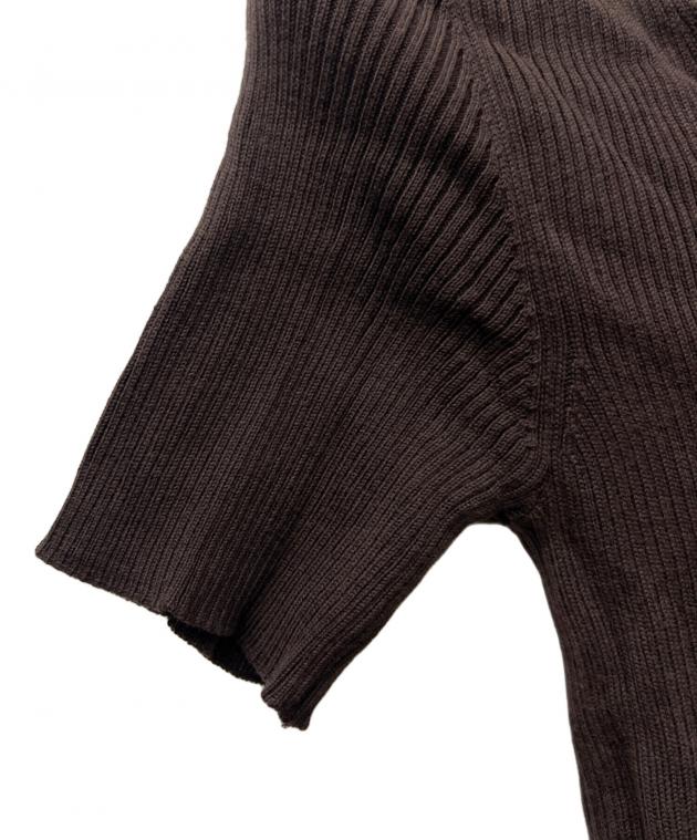 サルヴァトーレフェラガモ ウールブレンド ニットカーディガン S ブラウン系 Salvatore Ferragamo レディース 【中古】  【221215】 中古・古着通販】Salvatore Ferragamo (サルヴァトーレ フェラガモ