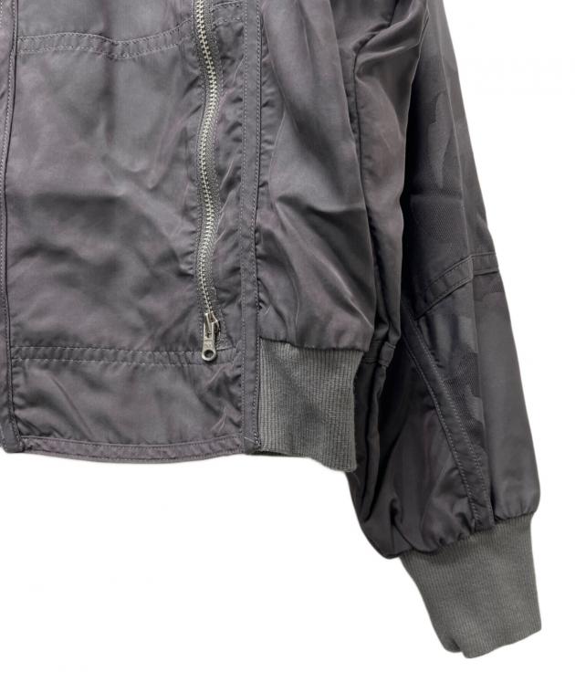 STELLA McCARTNEY ブルゾン 38 グレー サテン ジャケット NWT Stella McCartney For Adidas Polyester Gray Windbreaker Run