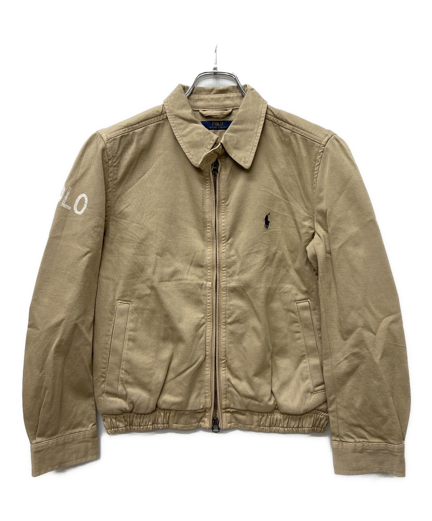 Polo by Ralph Lauren スイングトップタグサイズXS ベージュ 中古・古着通販】POLO RALPH LAUREN (ポロ・ラルフローレン) スイング