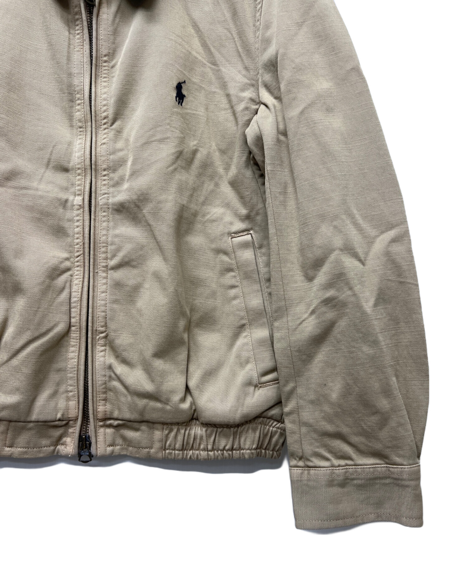 Polo Ralph Lauren スイングトップ ベージュ XS 中古・古着通販】POLO RALPH LAUREN (ポロ・ラルフローレン) スイング