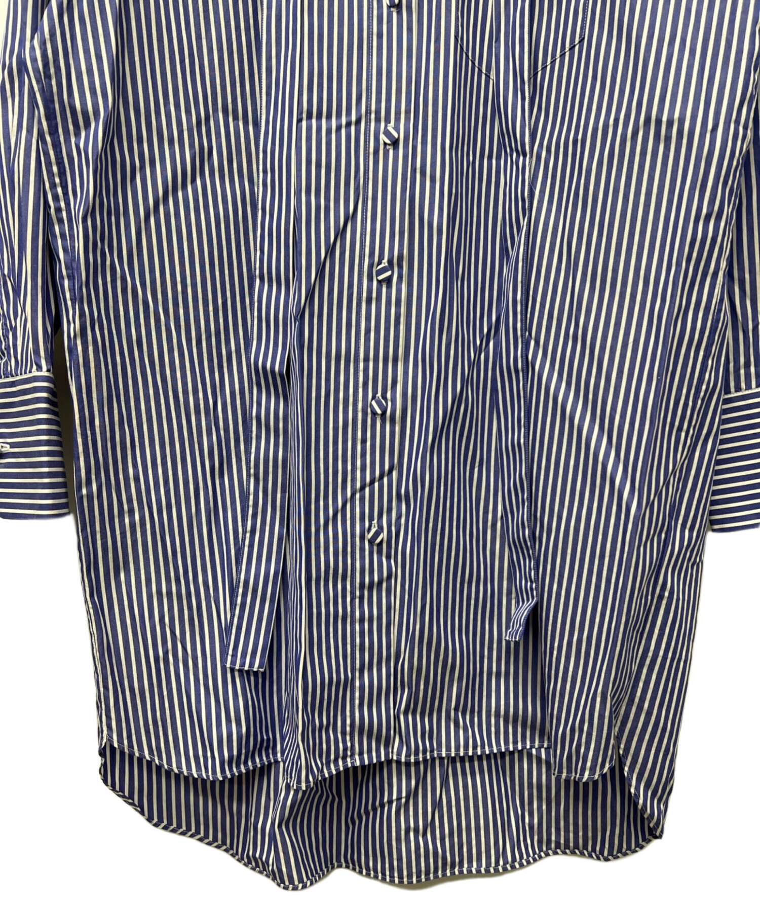 中古・古着通販】VALENTINO (ヴァレンティノ) 長袖シャツ ブルー 