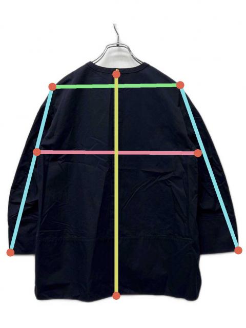 中古・古着通販】DRAWER (ドゥロワー) コットンドビーノーカラー