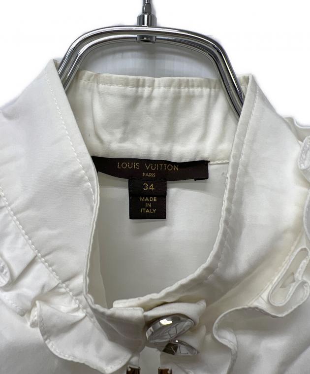 louisvuitton☆VA期コットンブラウス白44未使用非売品 中古・古着通販】LOUIS VUITTON (ルイ ヴィトン) ノースリーブブラウス