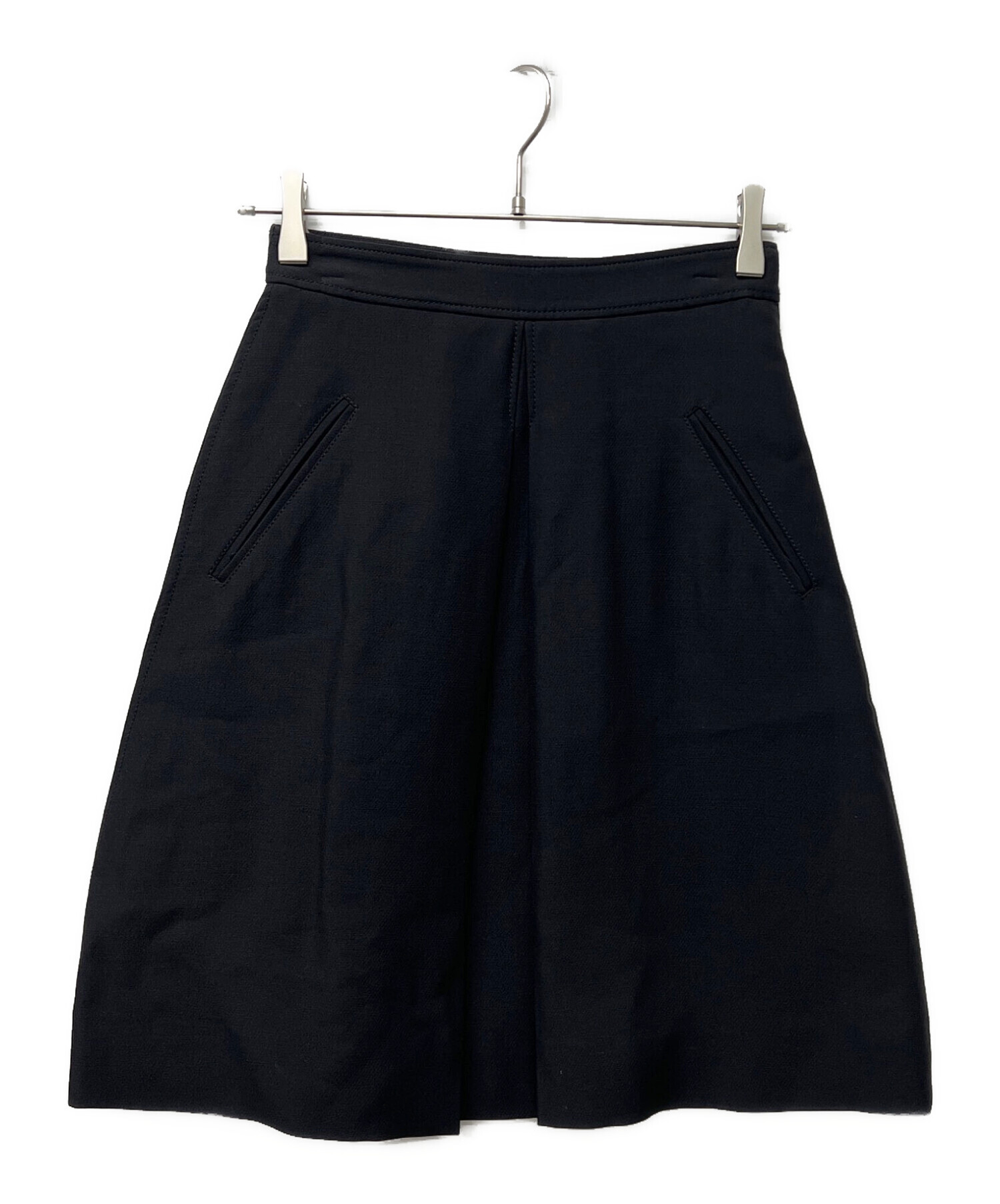 中古・古着通販】VALENTINO (ヴァレンティノ) スカート ブラック 中古・古着通販】VALENTINO (ヴァレンティノ) スカート ブラック