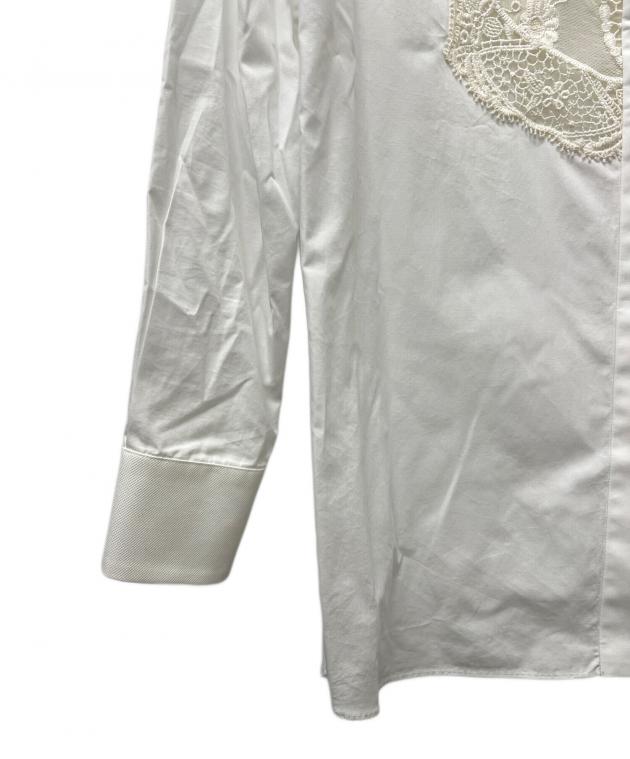 中古・古着通販】VALENTINO (ヴァレンティノ) 長袖シャツ ホワイト