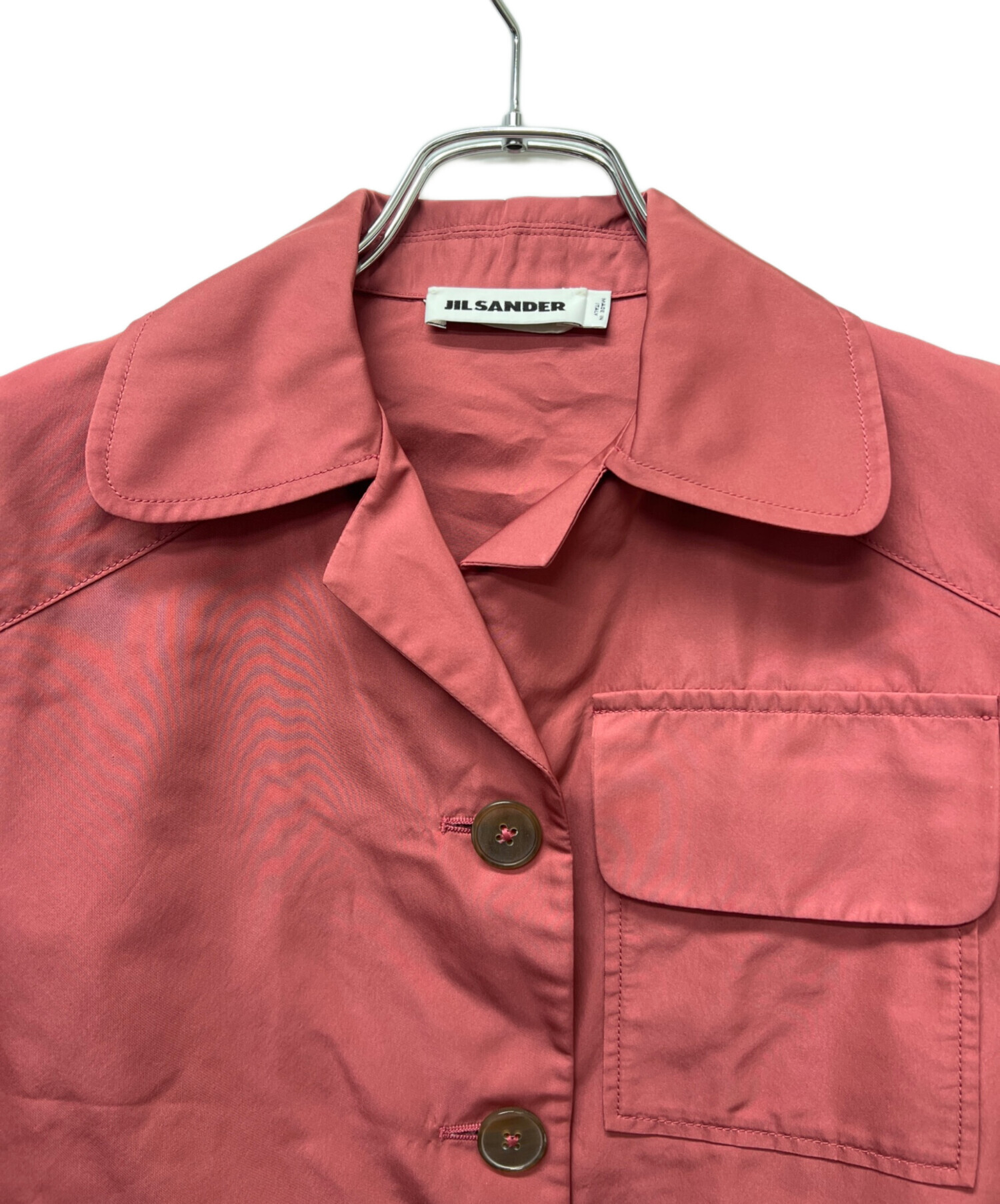 JIL SANDER ジルサンダー ニット・セーター XS 赤 【古着】【中古】【送料無料】 中古・古着通販】JIL SANDER (ジルサンダー) ニット レッド サイズ:44