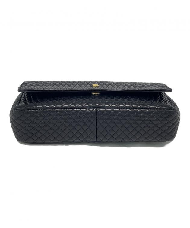 BALLY新品未使用 中古・古着通販】BALLY (バリー) ステッチレザーバッグ ブラック