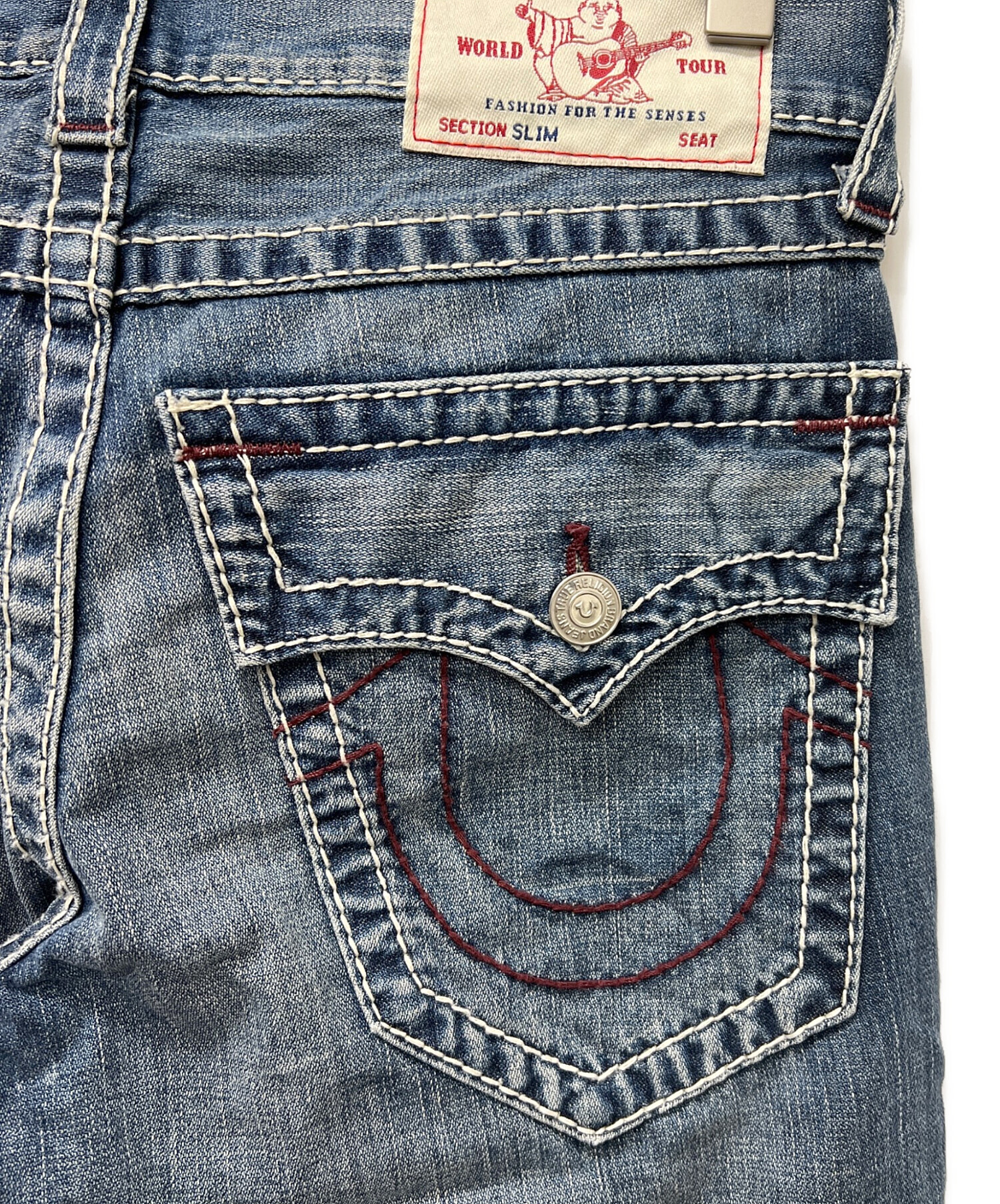 TRUE RELIGION トゥルーレリジョン/ジーパン/表記サイズ24/ 中古・古着通販】TRUE RELIGION (トゥルー レリジョン) デニムパンツ