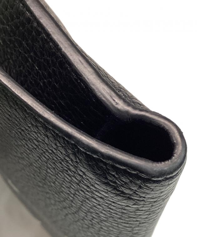 メゾンマルジェラのブラックレザー製ドキュメントケース（A4サイズ対応） 中古・古着通販】Maison Margiela (メゾンマルジェラ) ドキュメント