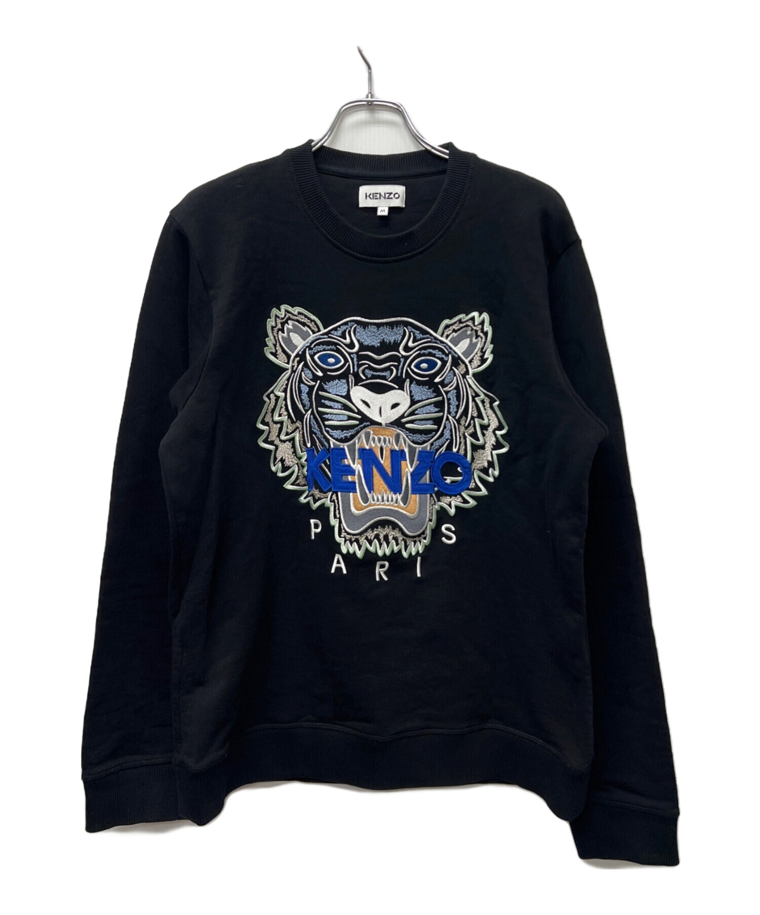 【新品未使用】　ケンゾー　トレーナー③　Mサイズ 中古・古着通販】KENZO (ケンゾー) スウェット ブラック サイズ:M