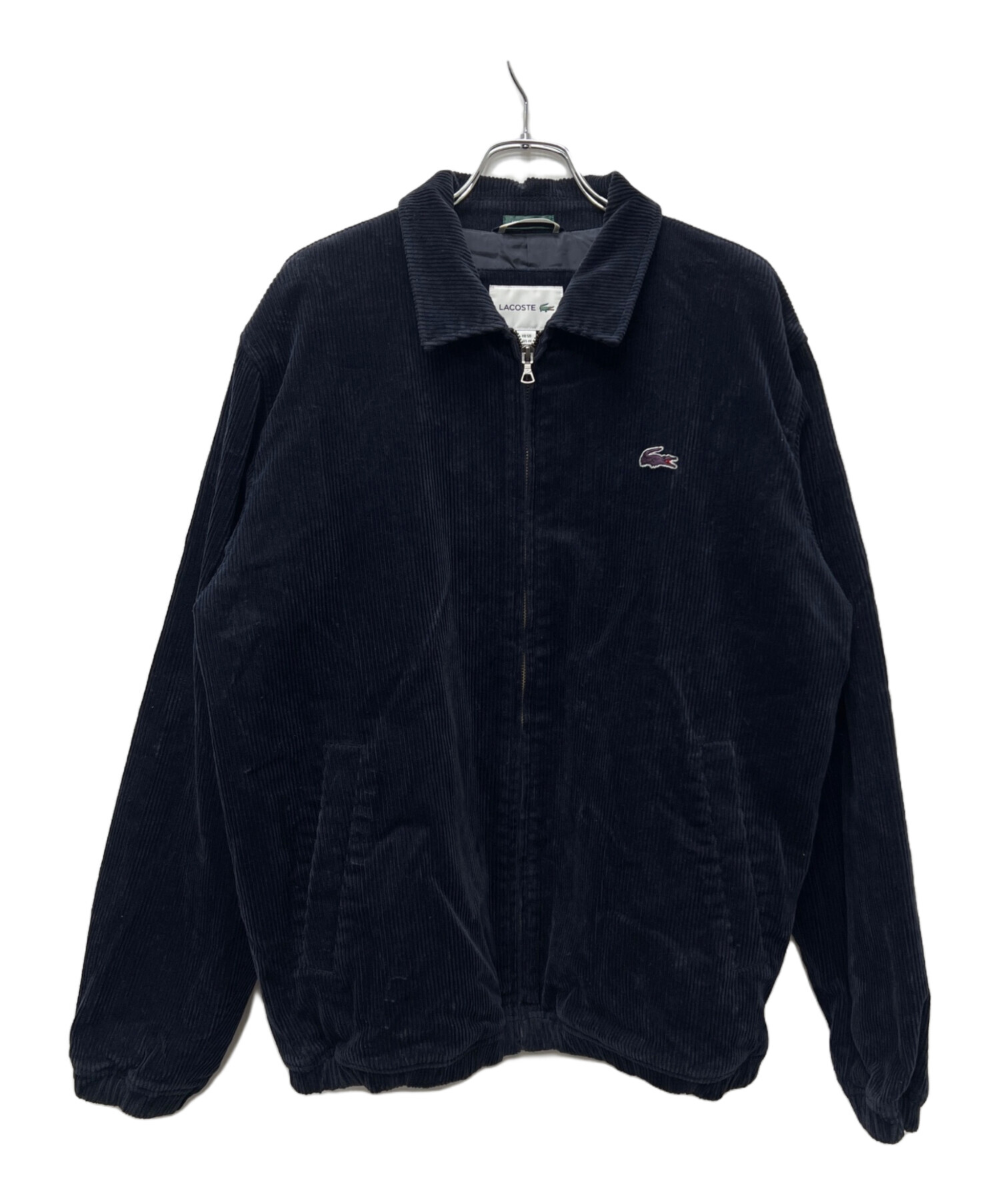 中古・古着通販】LACOSTE (ラコステ) コーデュロイジャケット ネイビー 